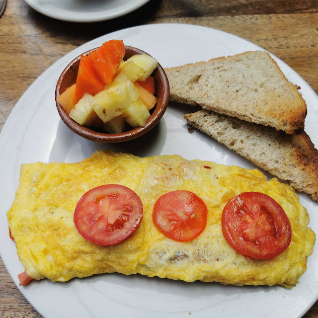 Ham and Cheese Omelette