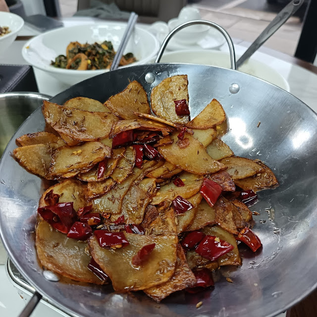 Spice Potato Sliced