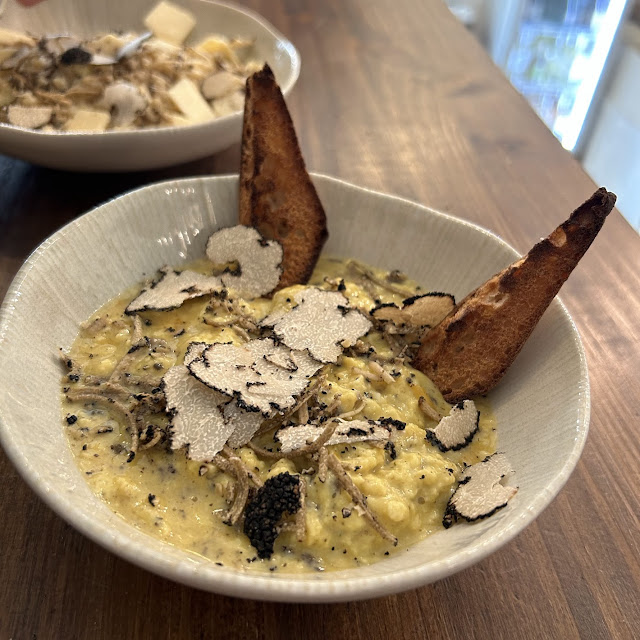 Risotto de Coquillettes Et Sa Buratta