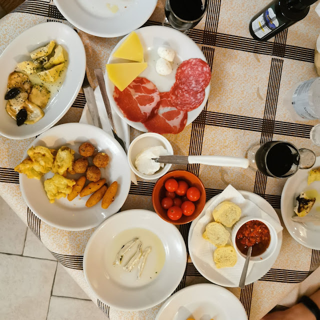 Italian Style Selection of Salami and Cheese