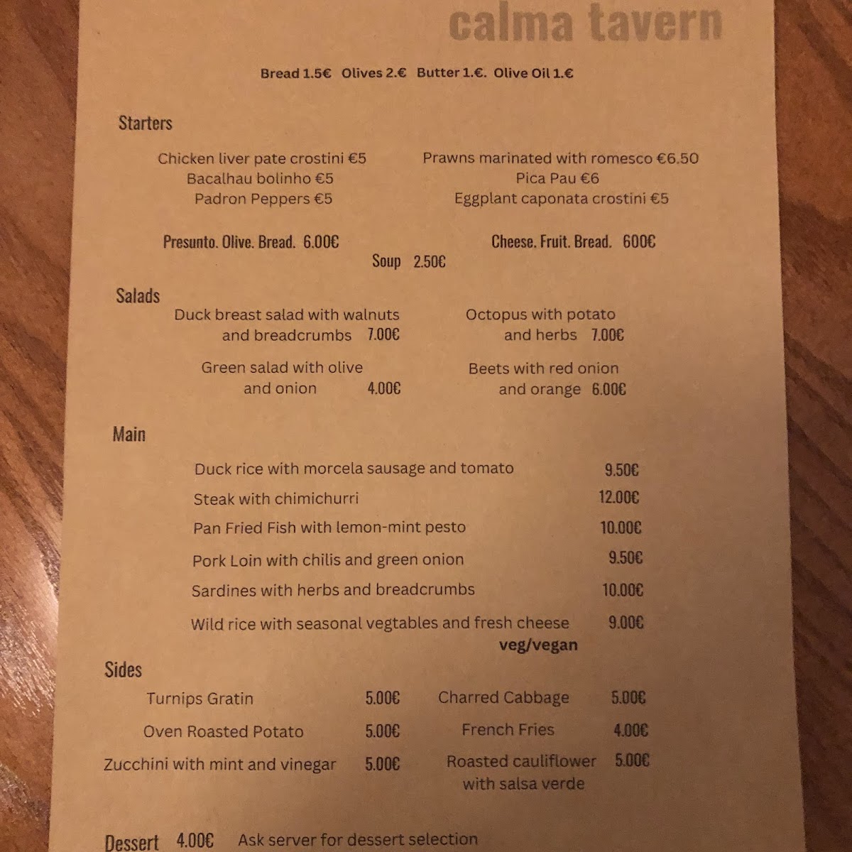 Menu Photo 0