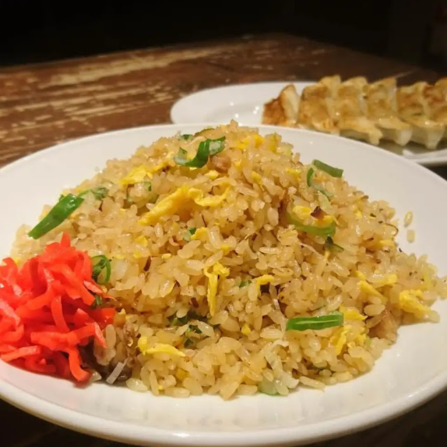半チャーハンセット half fried rice set 半份炒饭套餐