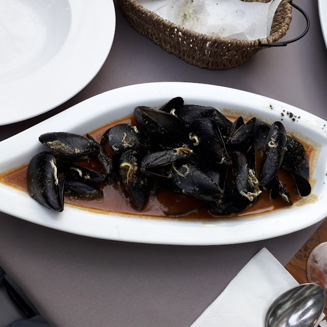 Mediterranean Mussels Buzara Style