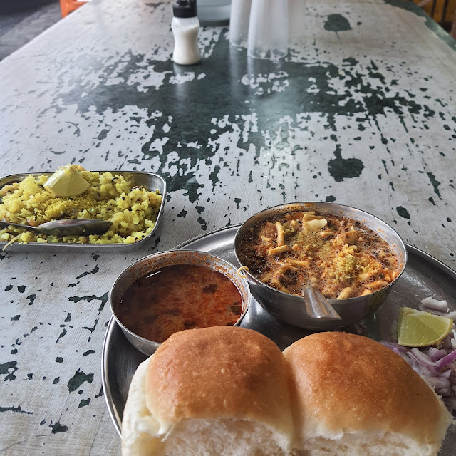 Poha Misal Pav