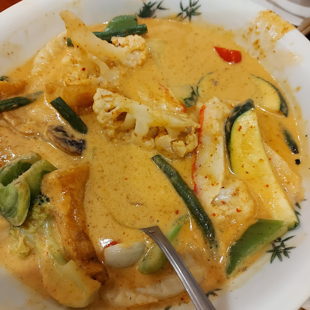 Curried Prawns Biryani