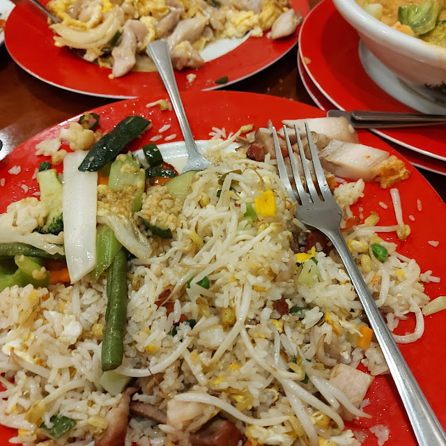 Fried Rice with Bean Shoots