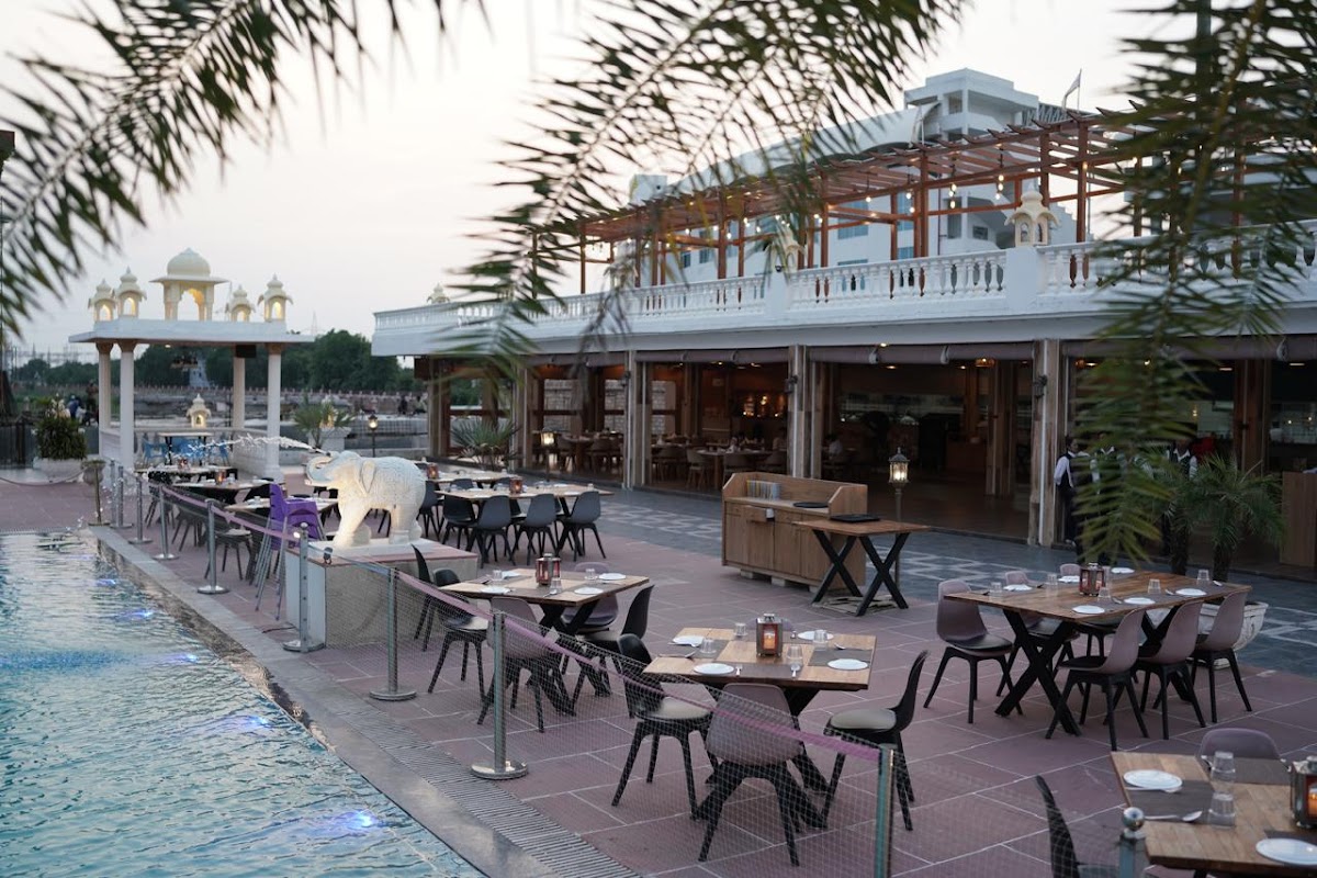The Heritage Palace Resort Rajkot's Best Poolside Restaurant