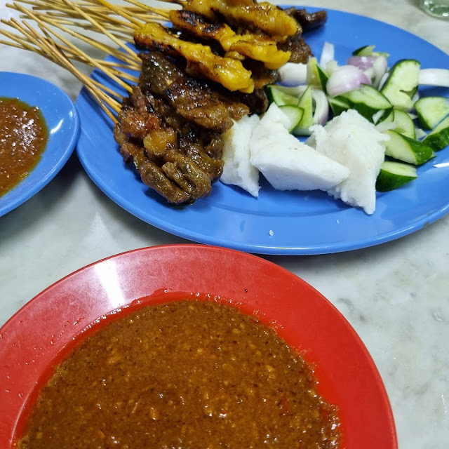 Satay Daging Dan Satay Ayam