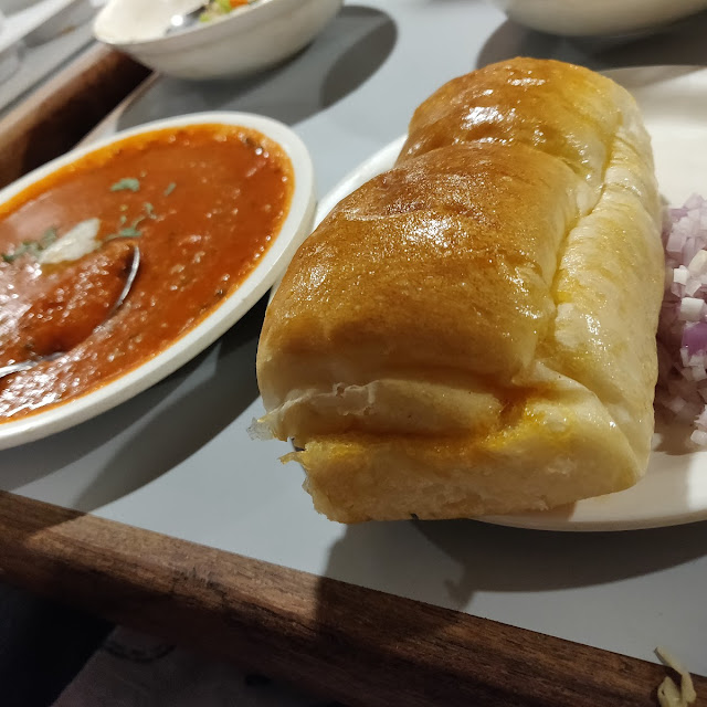 Sada Dosa and Pav Bhaji