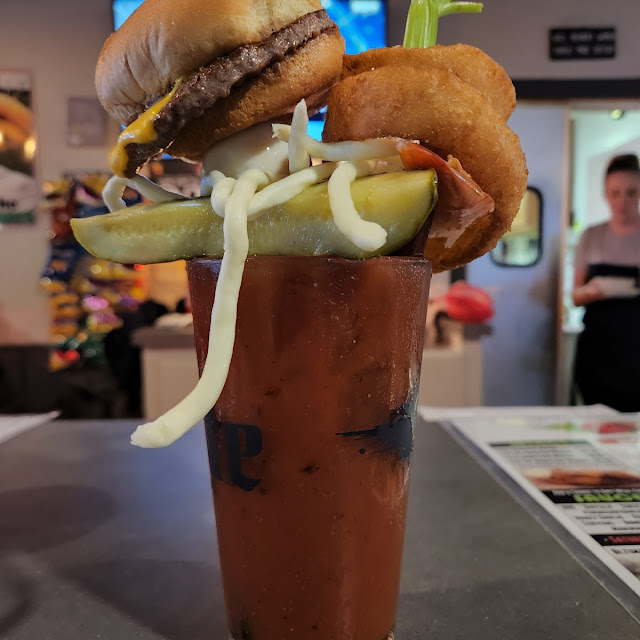 Loaded Bloody Mary Only Saturday and Sundays
