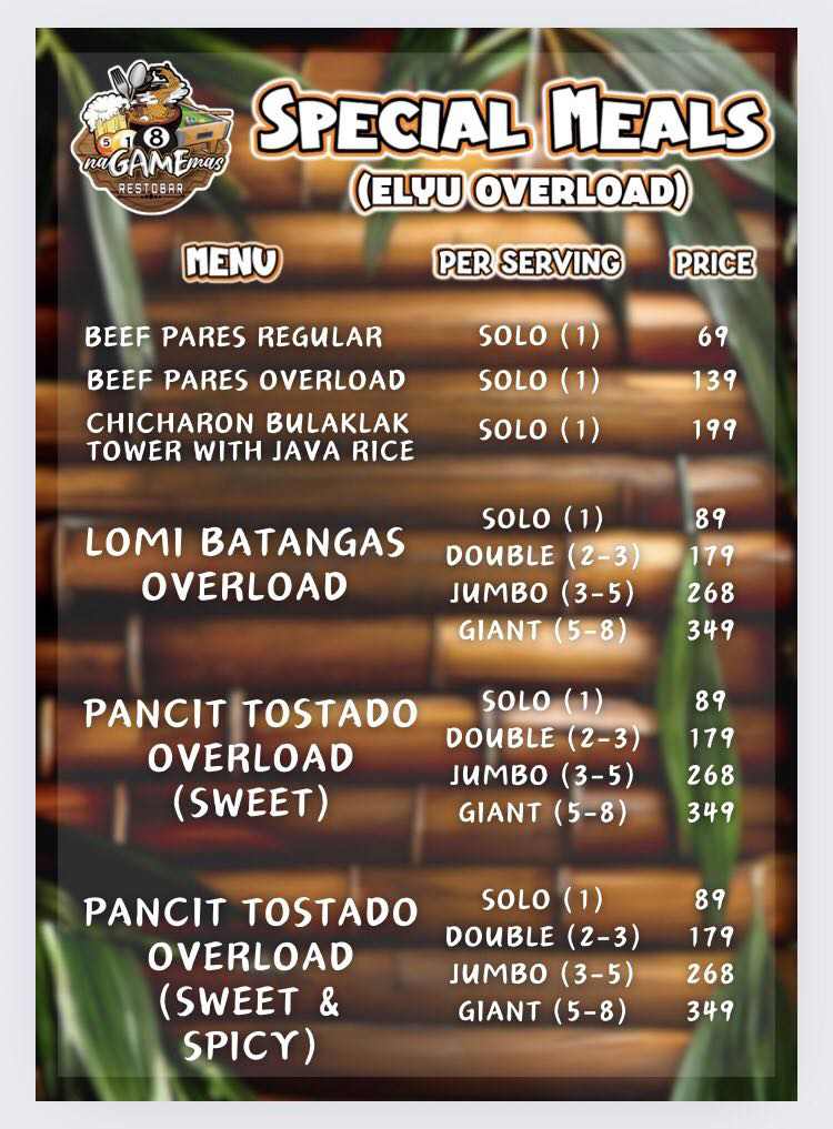 Menu Photo 0