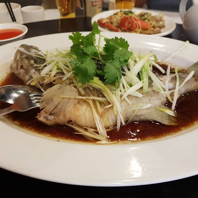 清蒸游水鱼