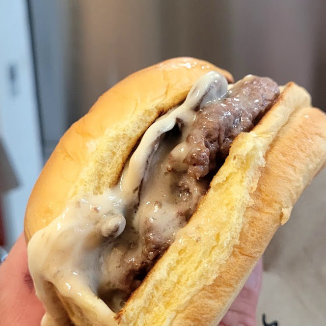 Mushroom Swiss Burger
