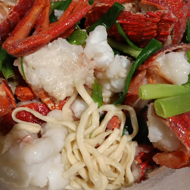 Ginger and Shallot Lobster