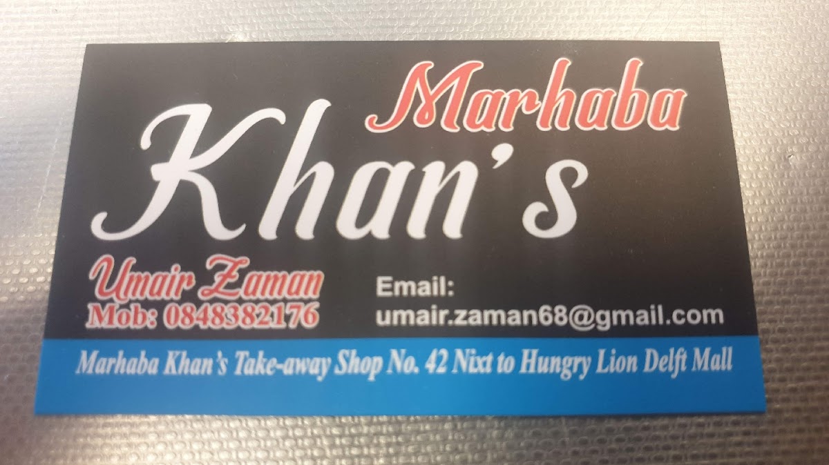 MARHABA KHAN'S TAKE AWAY - Photo 3