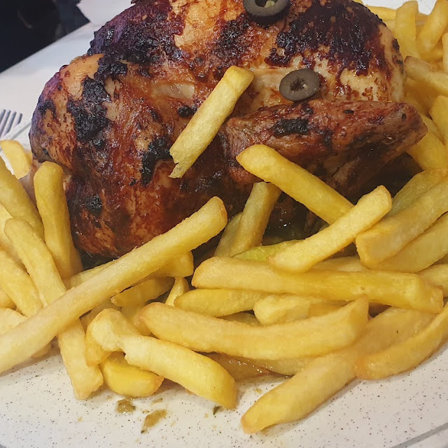 Pollo Patatas Salsa