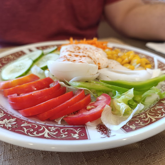 Salad with Egg and Mayonnaise