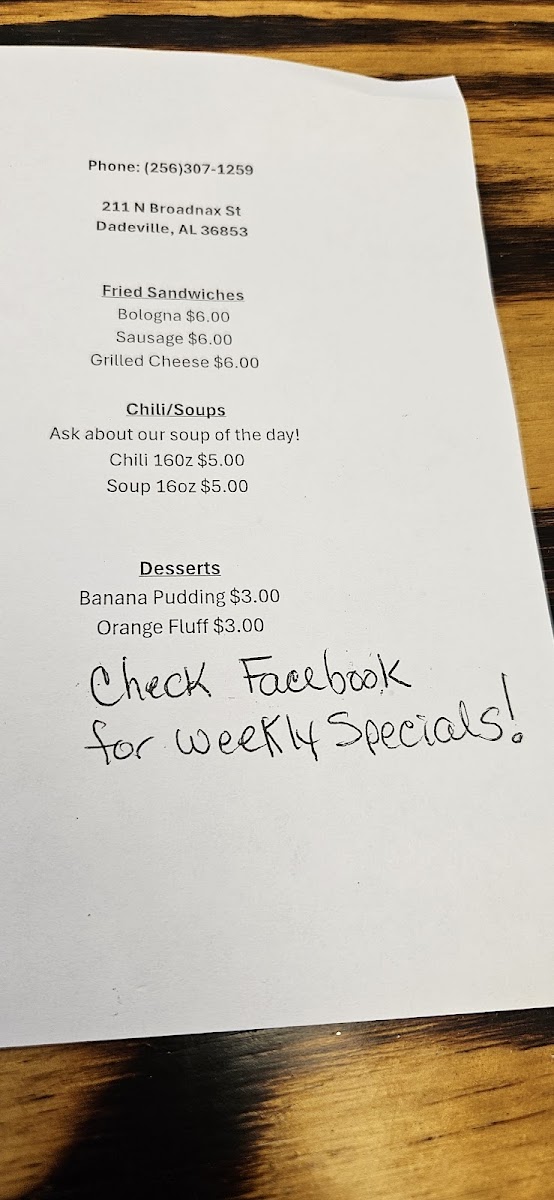 Menu Photo 3