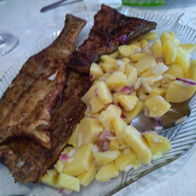 Pike on Grill
