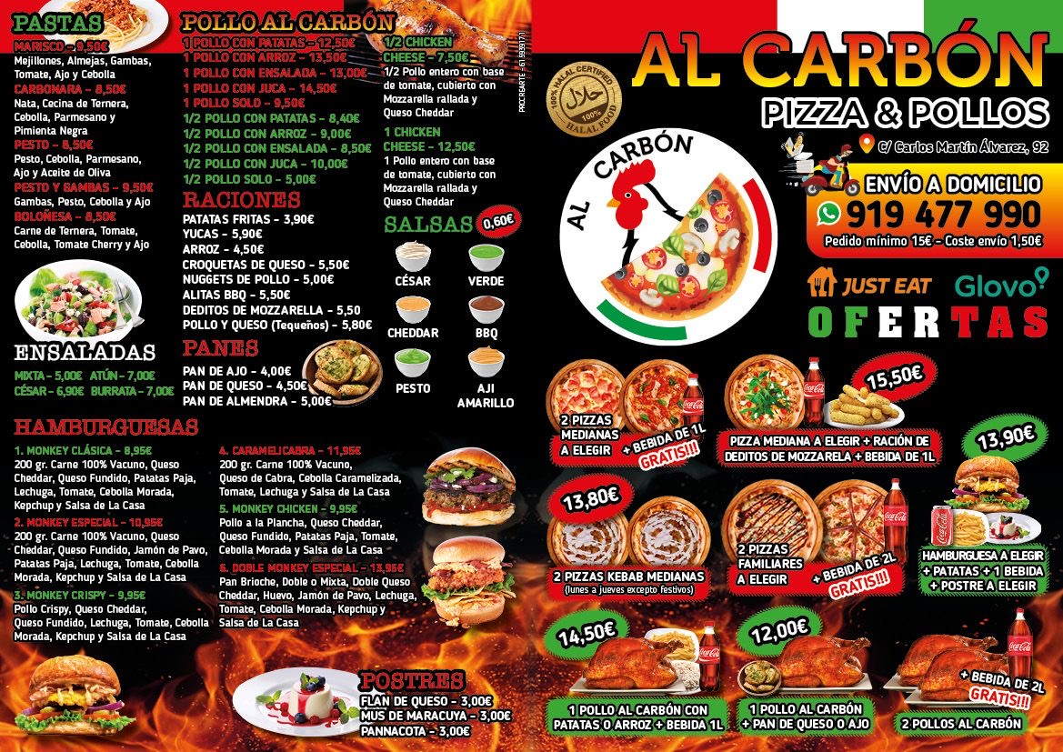 Al Carbon Pizzas y Pollo - Photo 1
