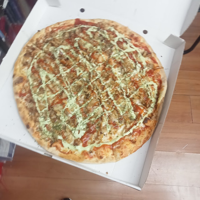 Chicken Kebab Pizza