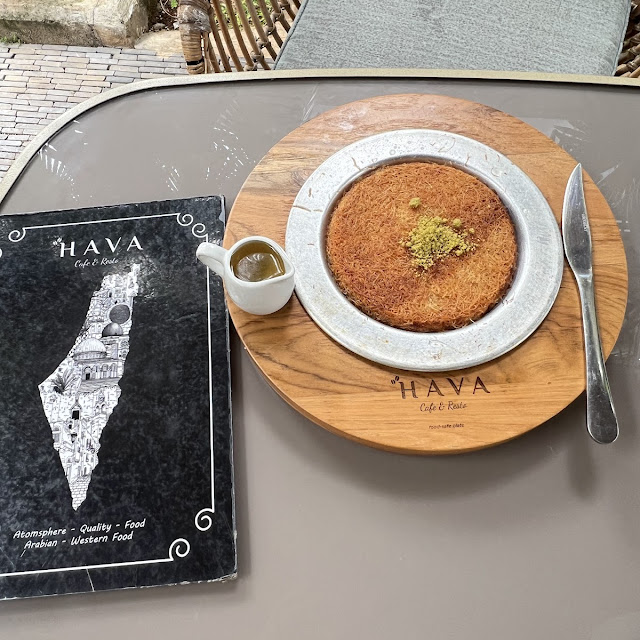 Kunafa with Ice Cream