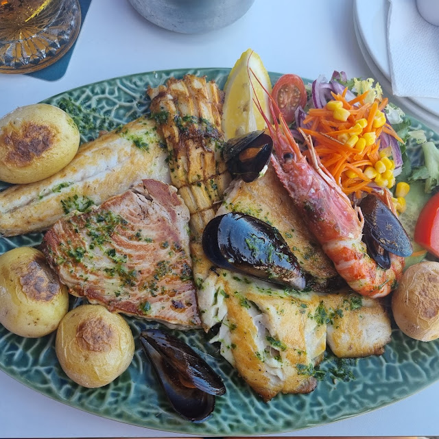 Mixed Grill Fish and Seafood Platter