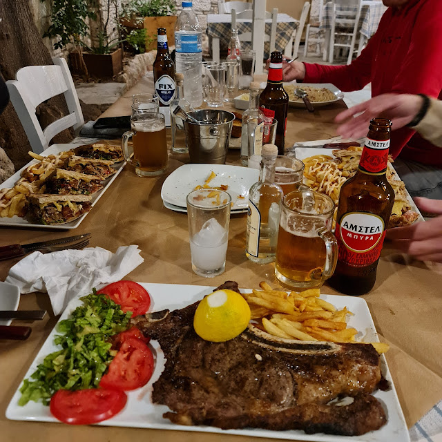 French Fries with Pork Steak