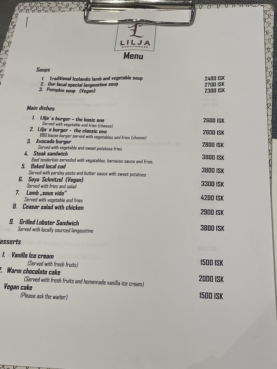 Menu Photo 0
