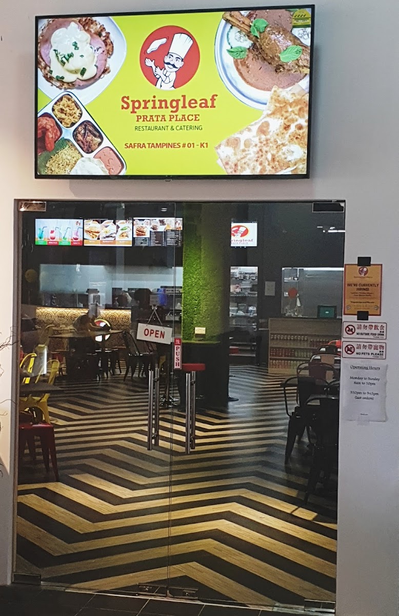 Springleaf Prata Place SAFRA Tampines