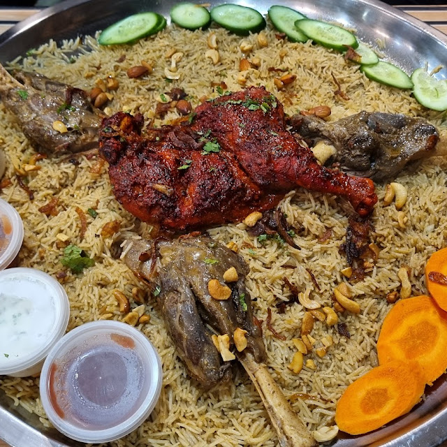 Mixed Mandi -Chicken & Lamb