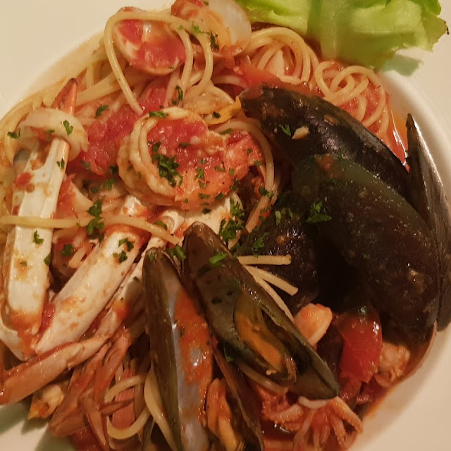 Spaghetti Seafood
