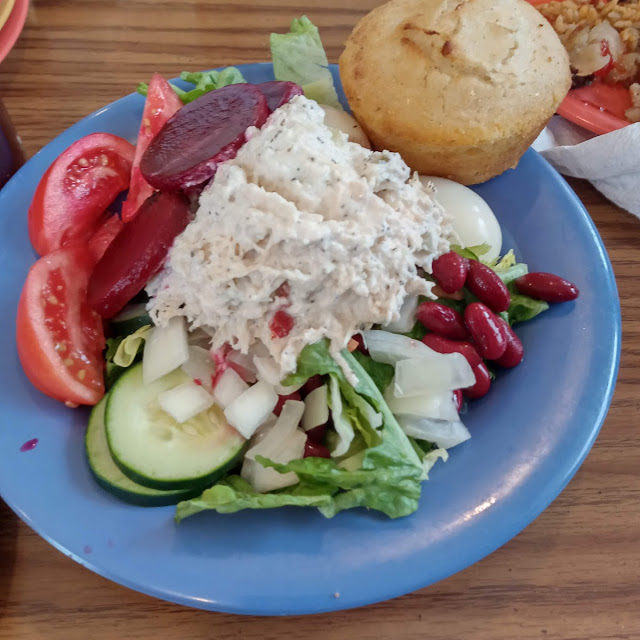 Tuna Salad and Fries