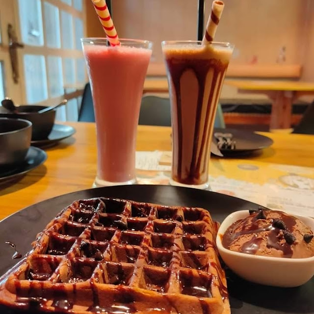 Nutella Brownie Waffle