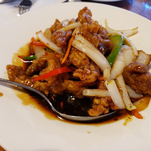 Sweet & Sour Chicken Szechwan Beef