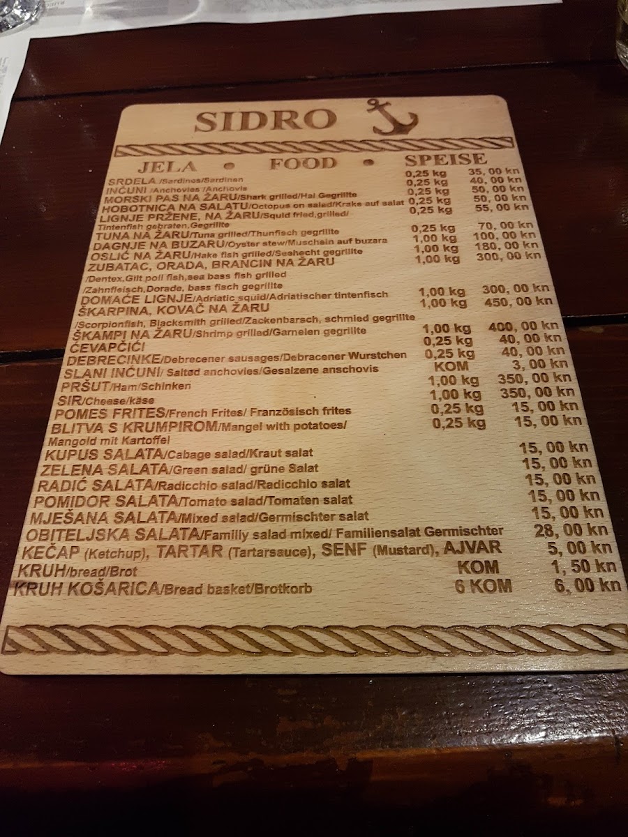 Menu Photo 0