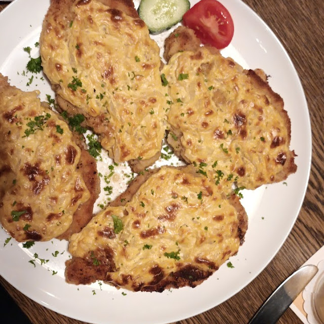 Schnitzel Mit Senfkruste