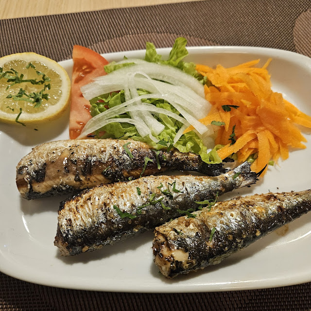 Grilled Sardines