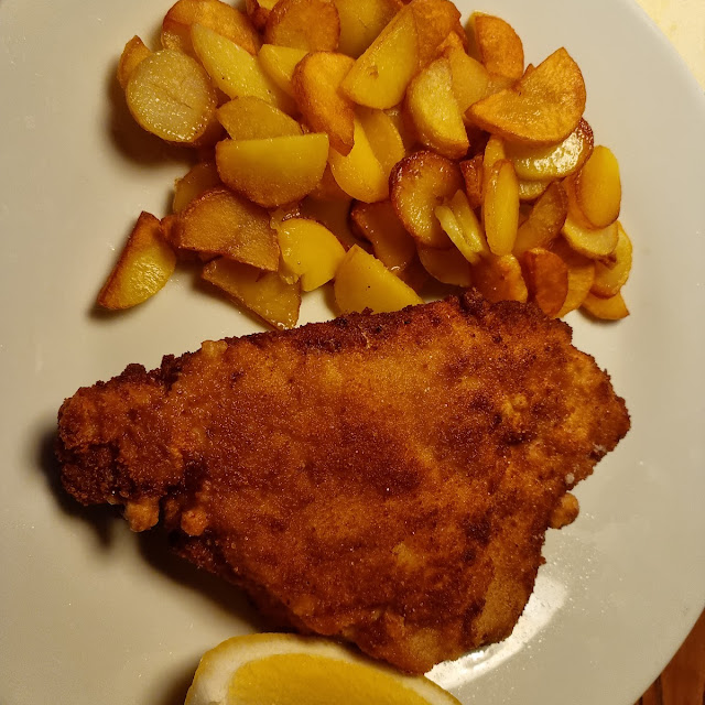 Cordon Bleu Mit Bratkartoffeln