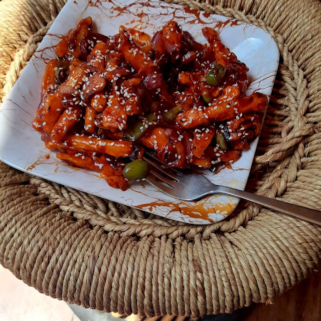 Honey Chili Potato