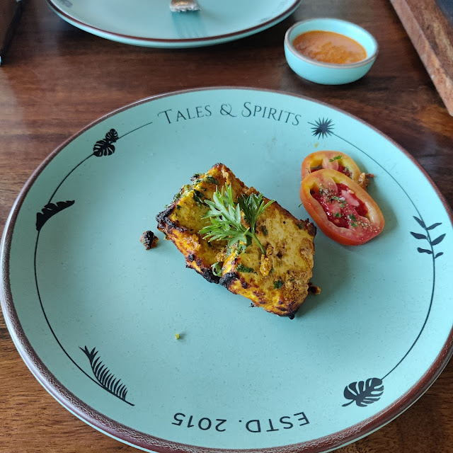 Ghee Roast Paneer Tikka