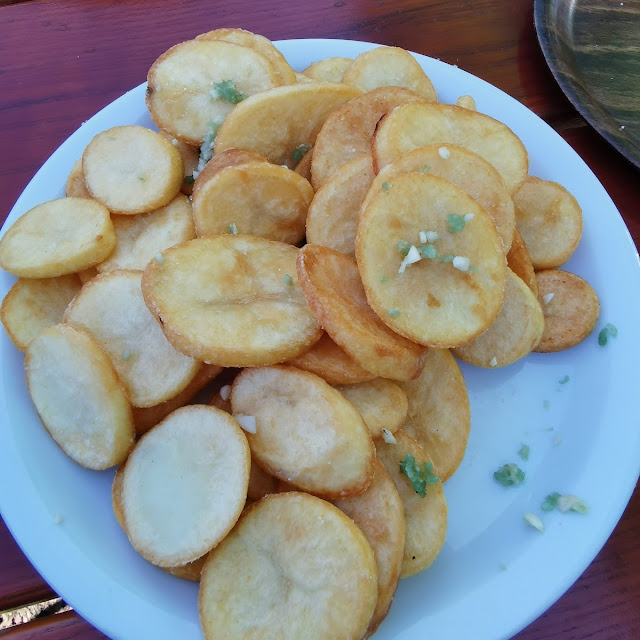 Knoblauch Kartoffeln