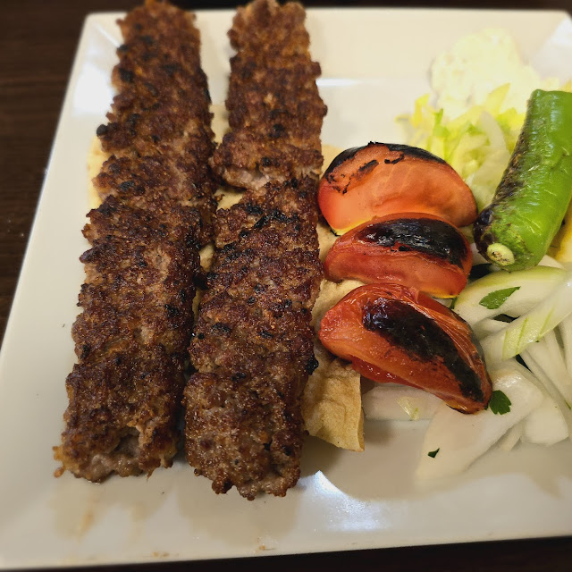 Kabab Mit Salat