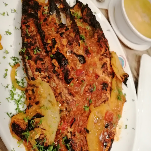 سمك مشوي