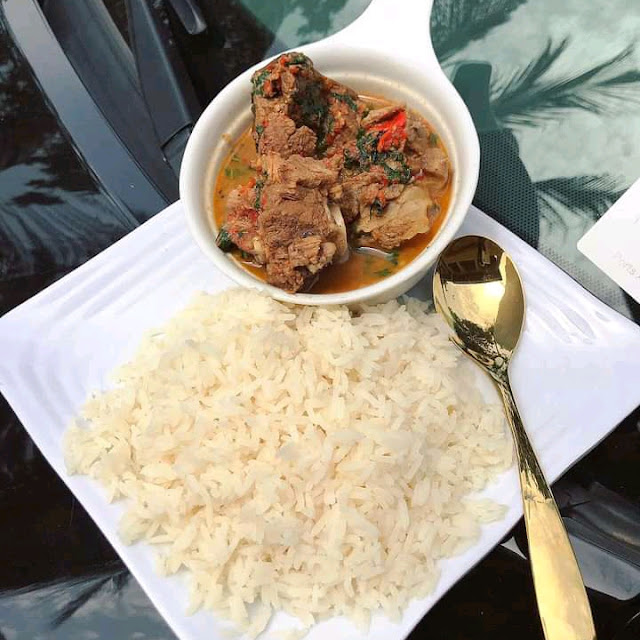 White Rice and Stew
