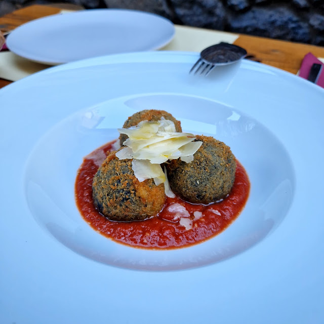 Black Cuttlefish Arancini