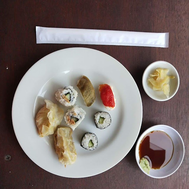 Sushi and Gyoza