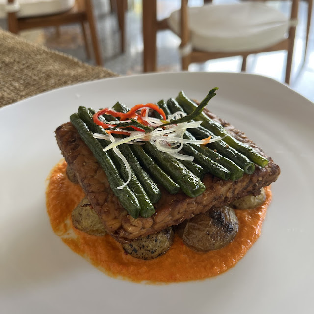 Tempeh Potato Steak