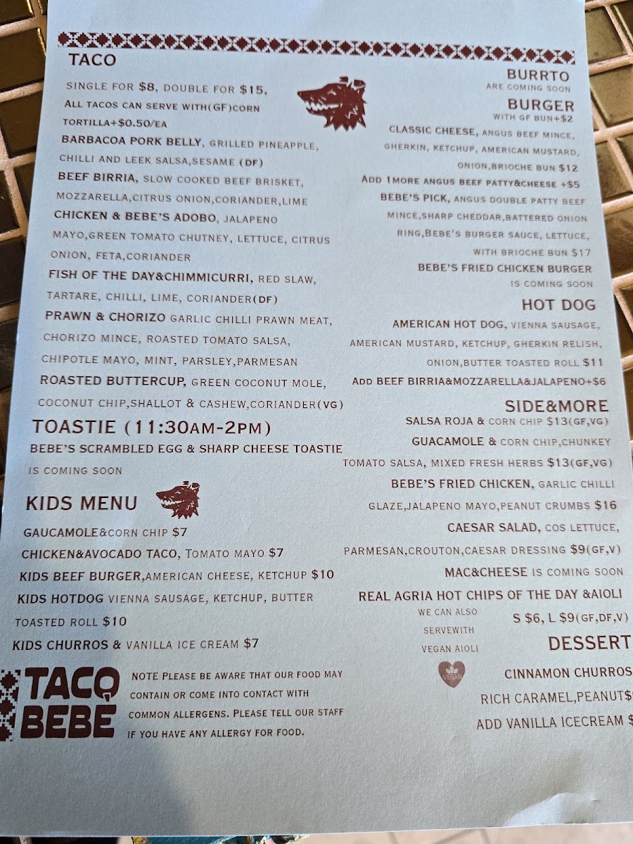 Menu Photo 1