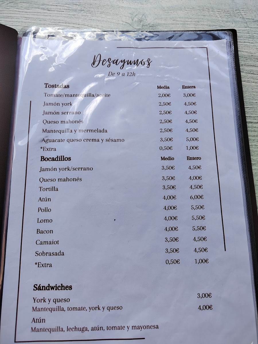 Menu Photo 0